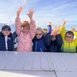 Baptême de l'air pour des enfants atteints de déficience visuelle et création d'une bibliothèque braille à l'asbl Triangle Wallonie